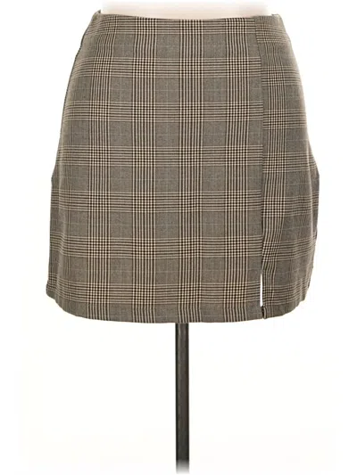 Pre-owned Cider Casual Skirt In Brown