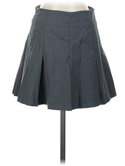Pre-owned Cider Casual Skirt In Gray