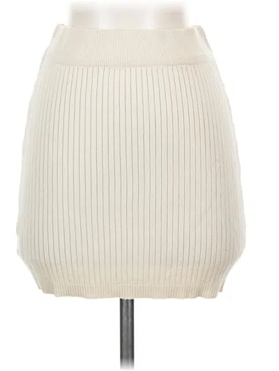 Pre-owned Cider Casual Skirt In Ivory