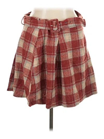 Pre-owned Cider Casual Skirt In Red