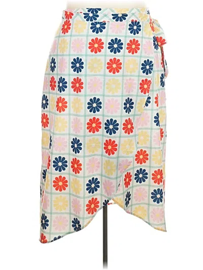 Pre-owned Cider Casual Skirt In White