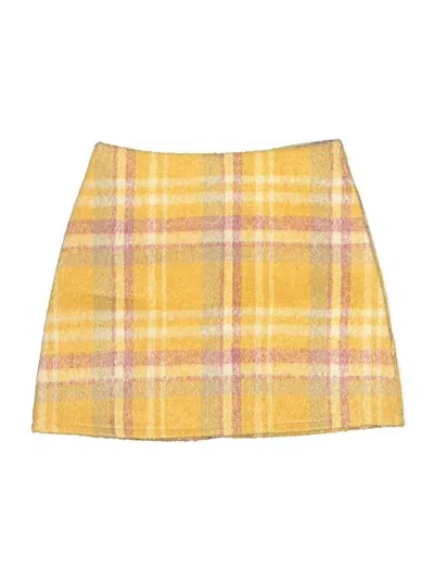 Pre-owned Cider Casual Skirt In Yellow