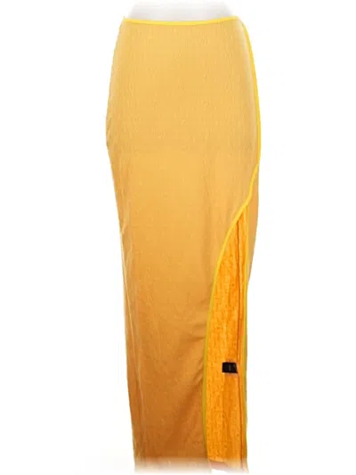Pre-owned Cider Casual Skirt In Yellow