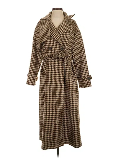 Pre-owned Cider Coat In Brown