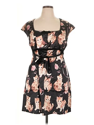 Pre-owned Cider Cocktail Dress In Black
