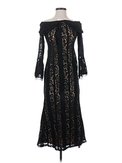 Pre-owned Cider Cocktail Dress In Black