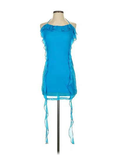 Pre-owned Cider Cocktail Dress In Blue