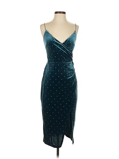 Pre-owned Cider Cocktail Dress In Blue