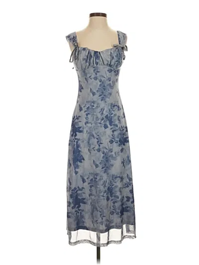 Pre-owned Cider Cocktail Dress In Blue