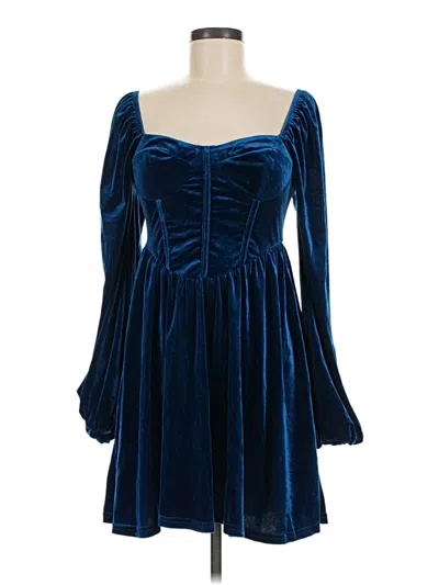 Pre-owned Cider Cocktail Dress In Blue