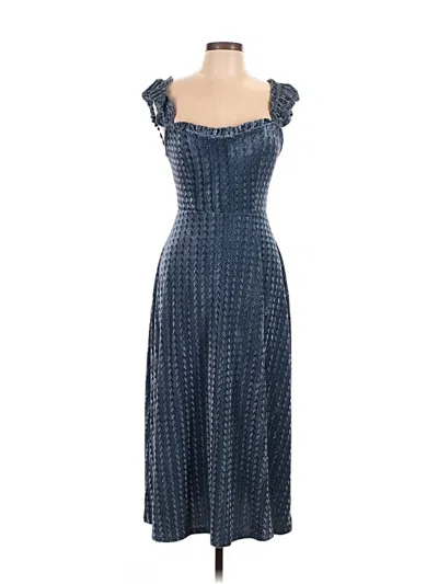Pre-owned Cider Cocktail Dress In Blue