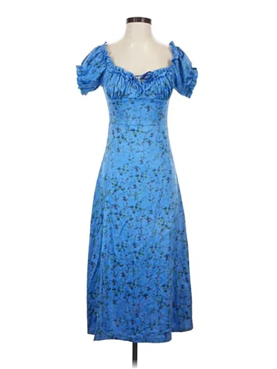 Pre-owned Cider Cocktail Dress In Blue