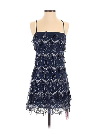 Pre-owned Cider Cocktail Dress In Blue