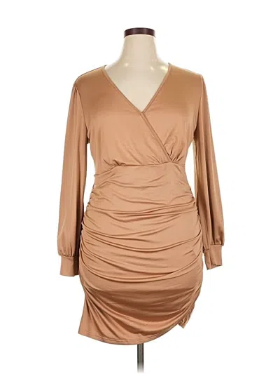 Pre-owned Cider Cocktail Dress In Brown