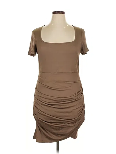 Pre-owned Cider Cocktail Dress In Brown