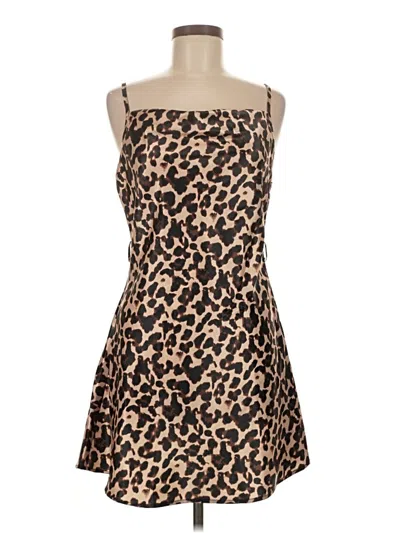Cider Cocktail Dress In Brown