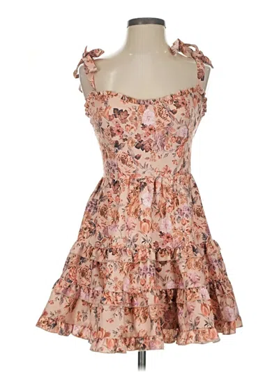 Pre-owned Cider Cocktail Dress In Brown