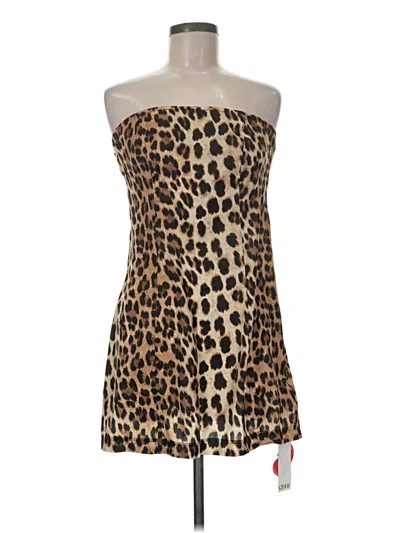 Cider Cocktail Dress In Brown