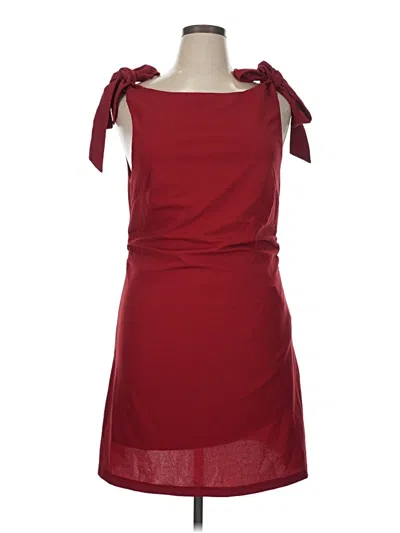 Pre-owned Cider Cocktail Dress In Burgundy
