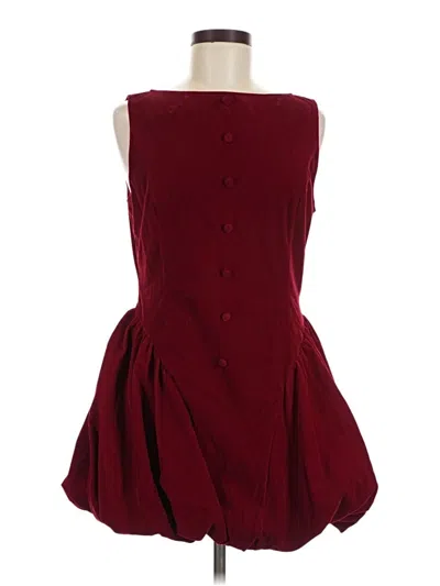 Pre-owned Cider Cocktail Dress In Burgundy