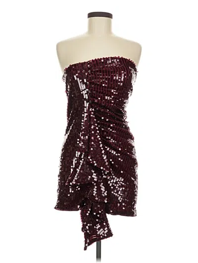 Pre-owned Cider Cocktail Dress In Burgundy