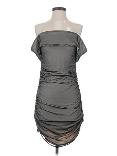 Pre-owned Cider Cocktail Dress In Gray