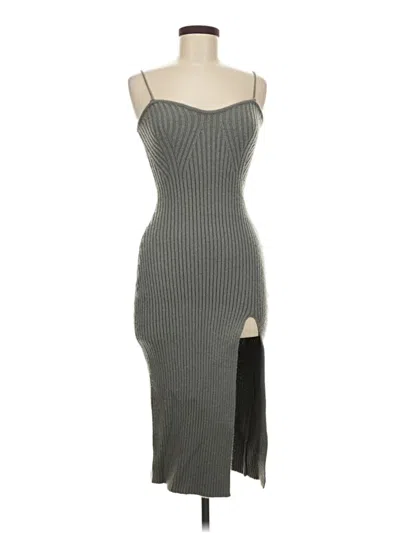 Pre-owned Cider Cocktail Dress In Gray