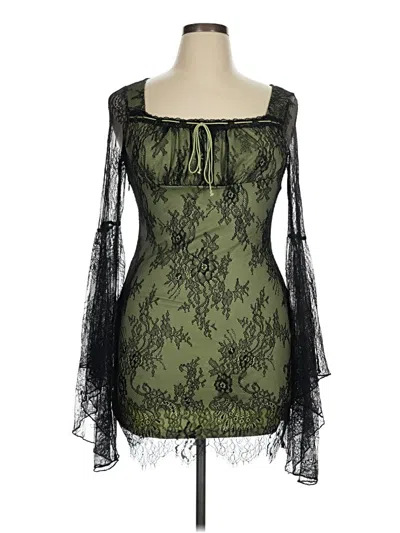 Pre-owned Cider Cocktail Dress In Green