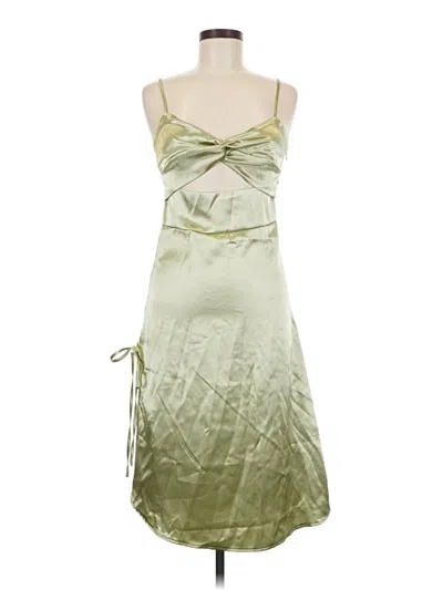 Pre-owned Cider Cocktail Dress In Green