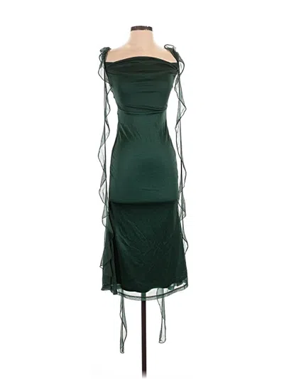 Pre-owned Cider Cocktail Dress In Green