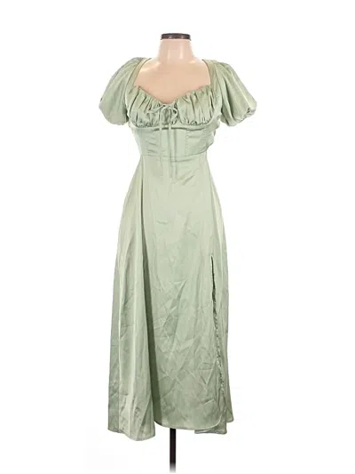 Pre-owned Cider Cocktail Dress In Green