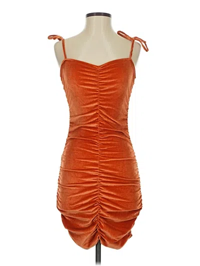 Pre-owned Cider Cocktail Dress In Orange