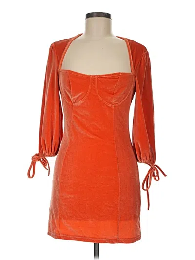 Pre-owned Cider Cocktail Dress In Orange