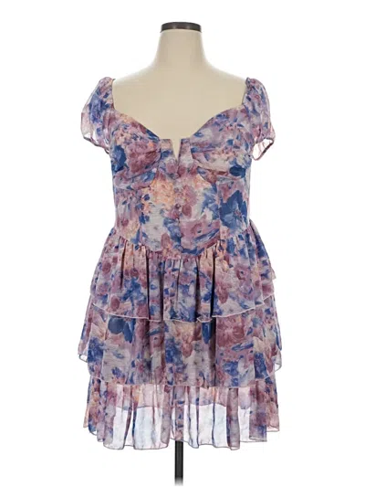 Pre-owned Cider Cocktail Dress In Purple