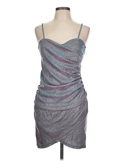 Pre-owned Cider Cocktail Dress In Silver