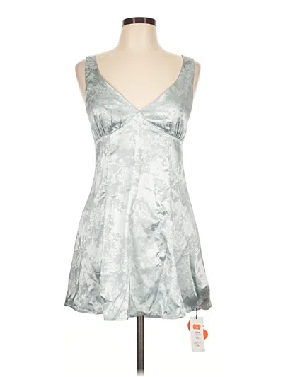 Cider Cocktail Dress In Silver