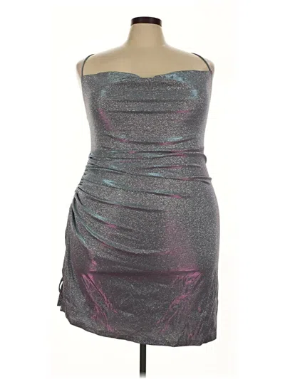 Pre-owned Cider Cocktail Dress In Silver