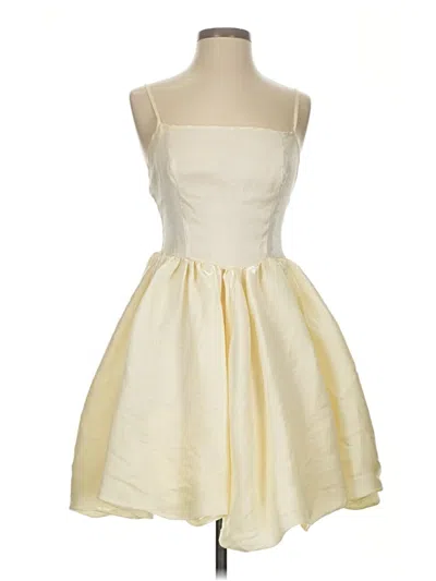 Pre-owned Cider Cocktail Dress In White