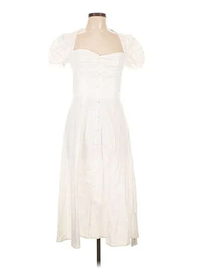 Pre-owned Cider Cocktail Dress In White
