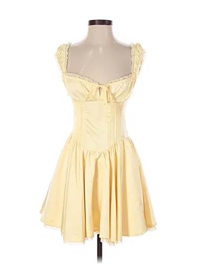 Pre-owned Cider Cocktail Dress In Yellow