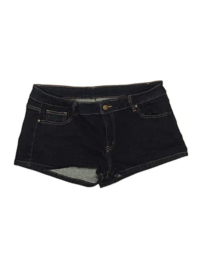 Pre-owned Cider Denim Shorts In Black