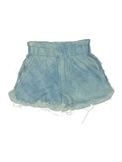 Pre-owned Cider Denim Shorts In Blue