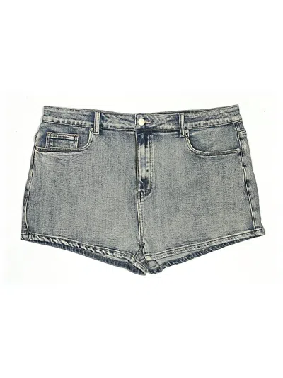 Pre-owned Cider Denim Shorts In Blue