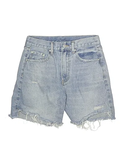 Pre-owned Cider Denim Shorts In Blue