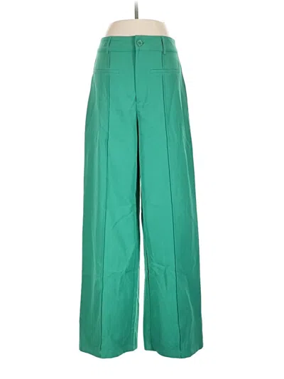 Pre-owned Cider Dress Pants In Green