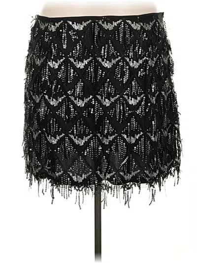 Pre-owned Cider Formal Skirt In Black