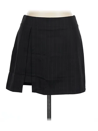 Pre-owned Cider Formal Skirt In Black