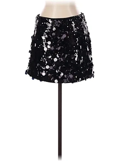 Pre-owned Cider Formal Skirt In Black