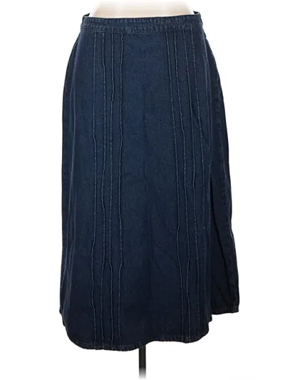 Pre-owned Cider Formal Skirt In Blue