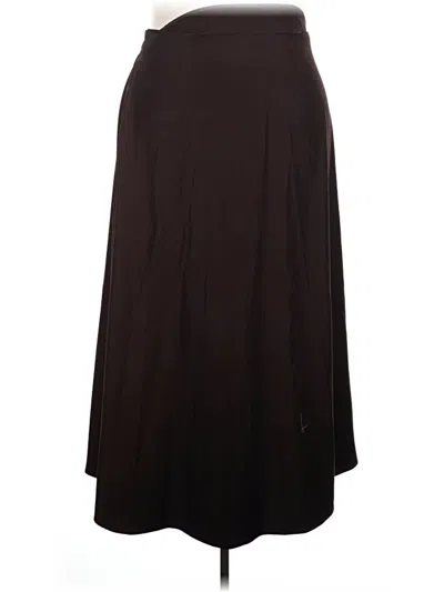 Pre-owned Cider Formal Skirt In Brown